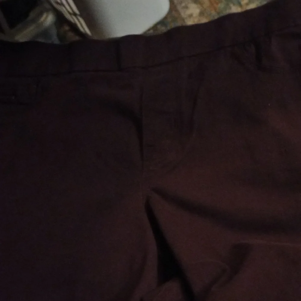 Nine West Burgundy Pants - Picture 3 of 4